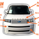 Illustration for article titled I Hit A Deer With My Car And Now I Want To Make It Look Like A Ford Flex